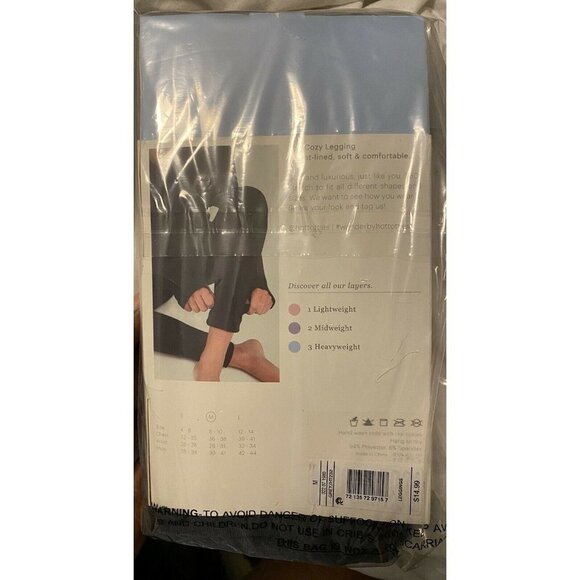 Wander x Hottoties Womans Gray The Cozy Legging Plush Lined SZ S - Picture 5 of 5